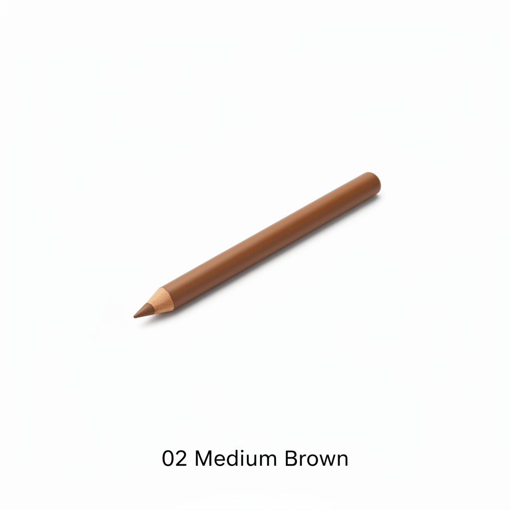 Wooden Eyebrow Pencil | Natural Wood Brow Pencil