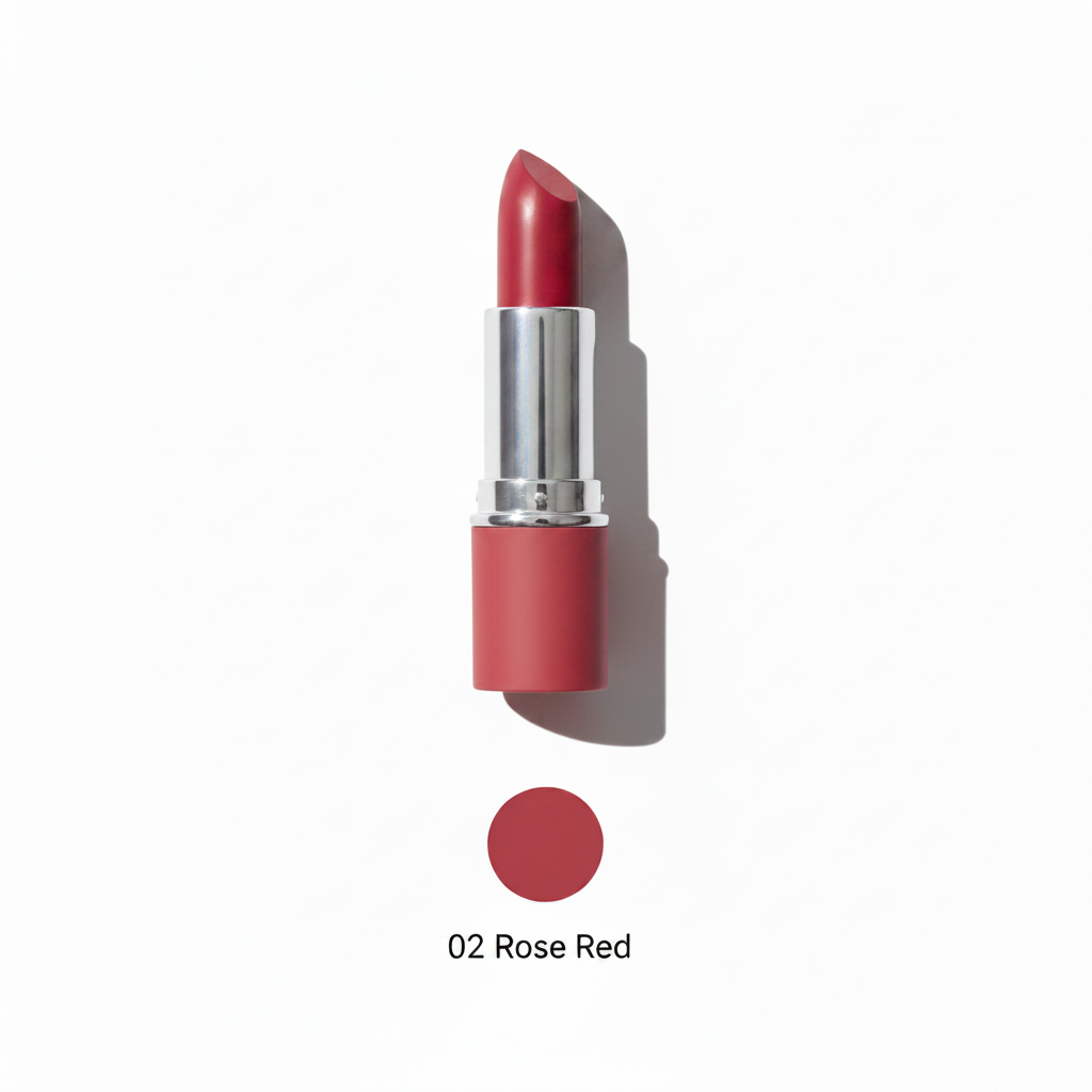 3 Shade Moisturizing Lipstick | Nude, Rose Red & Deep Burgundy