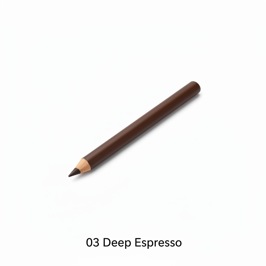 Wooden Eyebrow Pencil | Natural Wood Brow Pencil