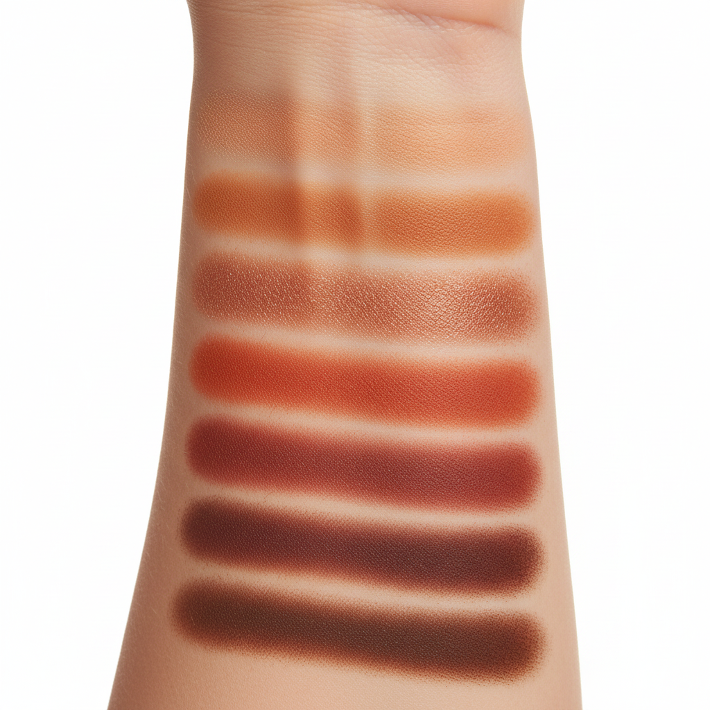 18-Color Warm Brown Eyeshadow Palette