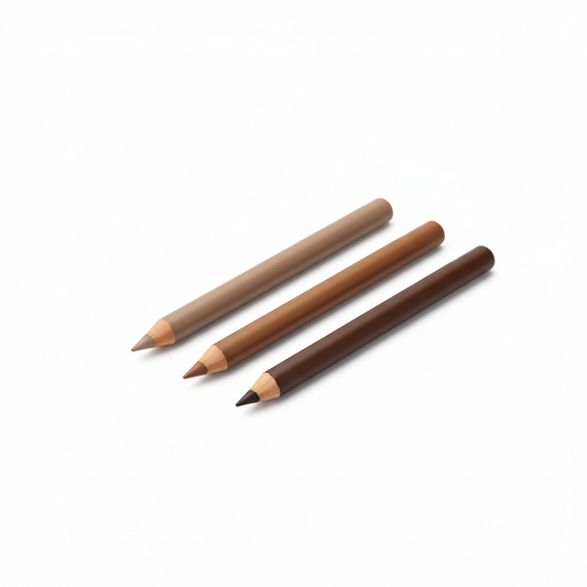 Wooden Eyebrow Pencil | Natural Wood Brow Pencil