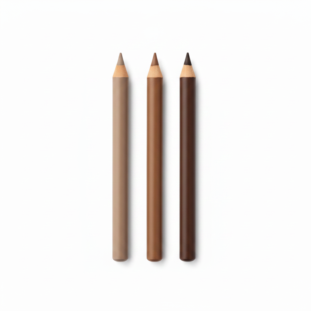 Wooden Eyebrow Pencil | Natural Wood Brow Pencil