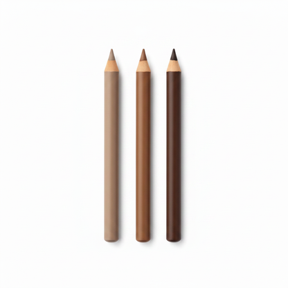 Wooden Eyebrow Pencil | Natural Wood Brow Pencil