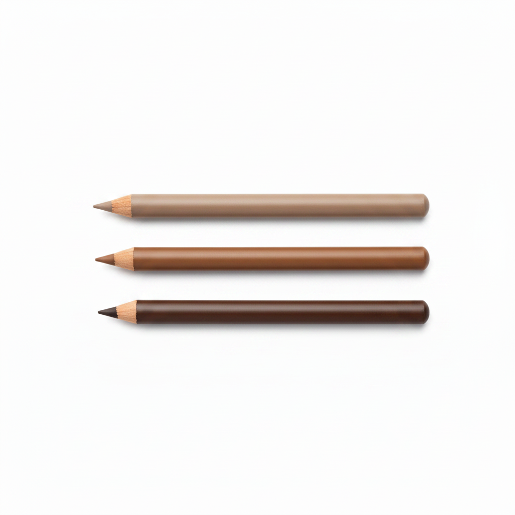 Wooden Eyebrow Pencil | Natural Wood Brow Pencil