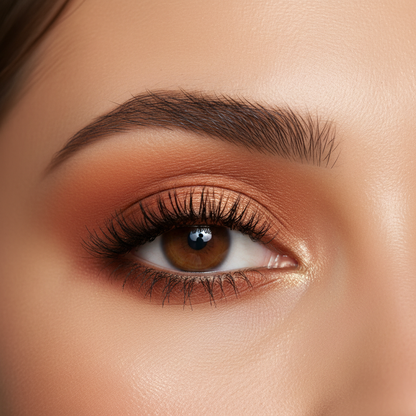 18-Color Warm Brown Eyeshadow Palette